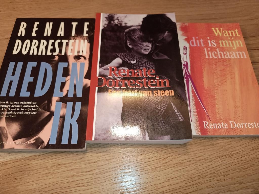 Renate Dorrestein boeken:, Boeken, Romans, Gelezen, Nederland, Ophalen of Verzenden