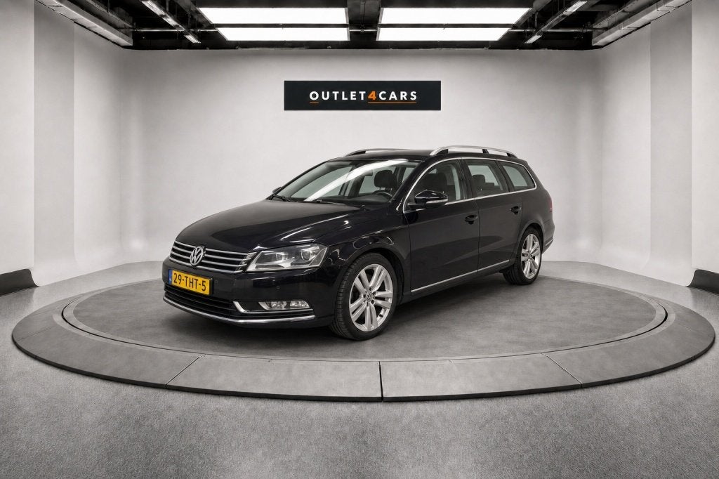 Volkswagen Passat Variant 1.8 TSI Highline (bj 2012), Auto's, Euro 5, Gebruikt, Zwart, 4 cilinders