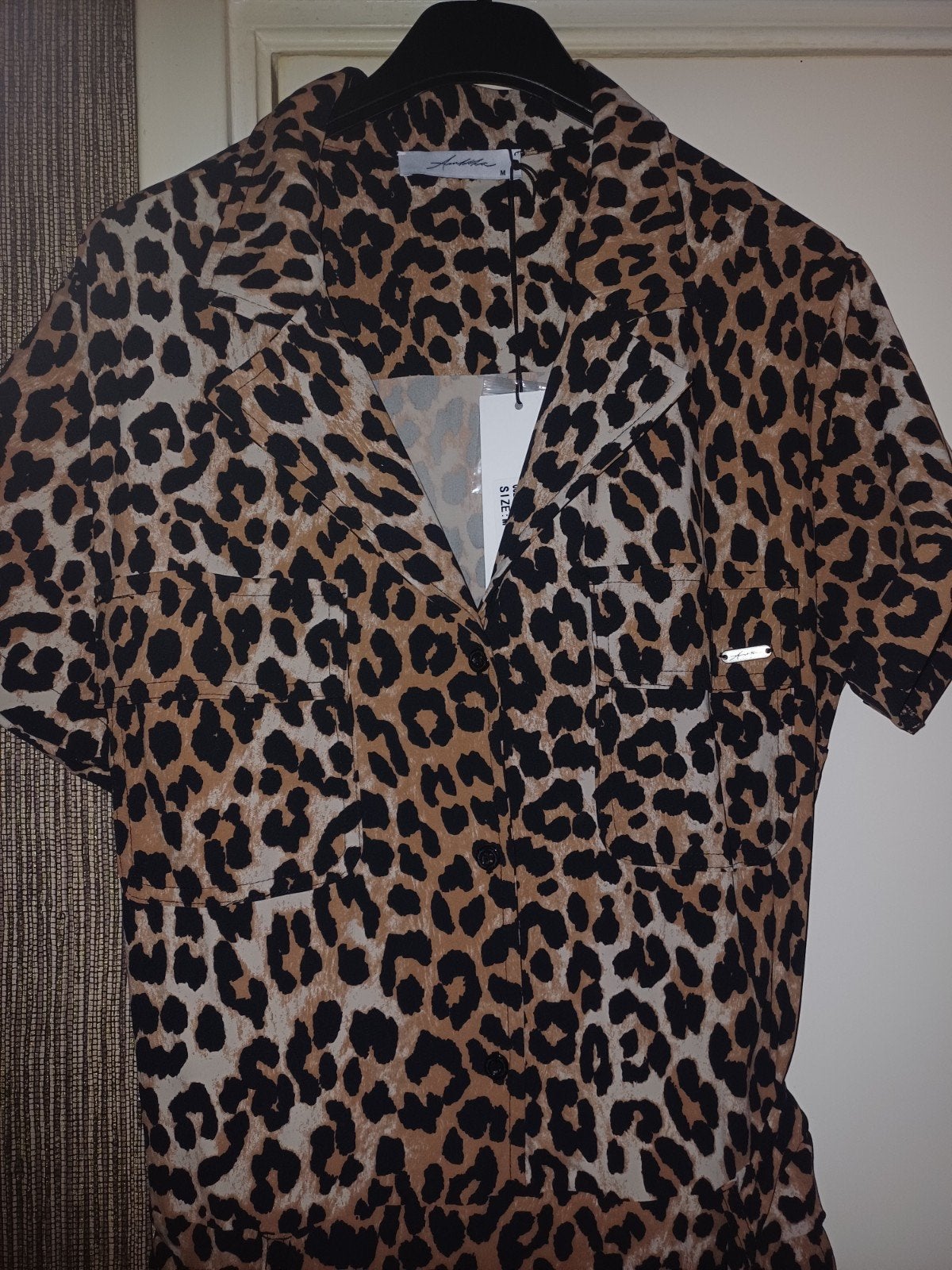 Ambika Travel straitghtleg Jumpsuit Leopard Print Maat M, Maat 38/40 (M), Ambika, Meerkleurig, Nieuw