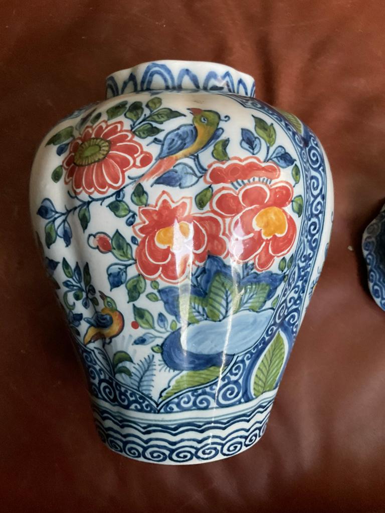Makkum, dekselvaas, Antiek en Kunst, Ophalen of Verzenden