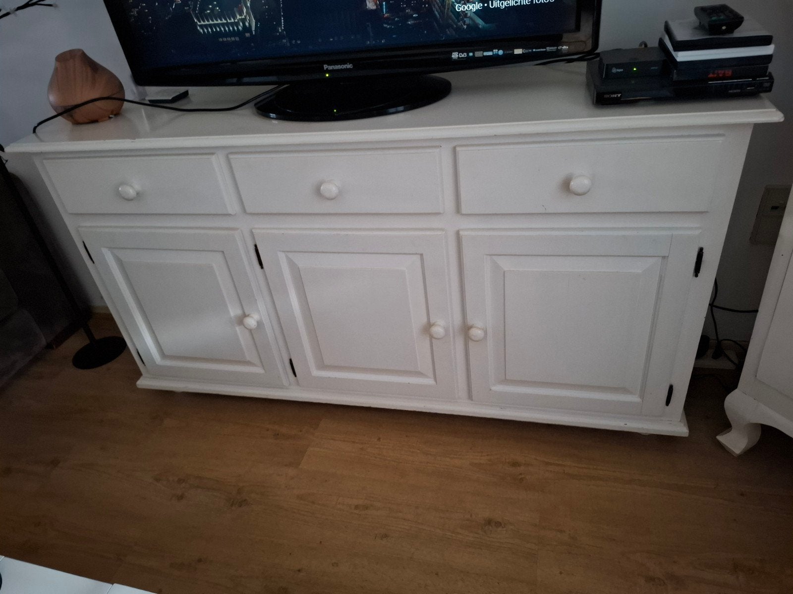 te koop wit dressoir, Ophalen, Gebruikt, 150 tot 200 cm, 25 tot 50 cm