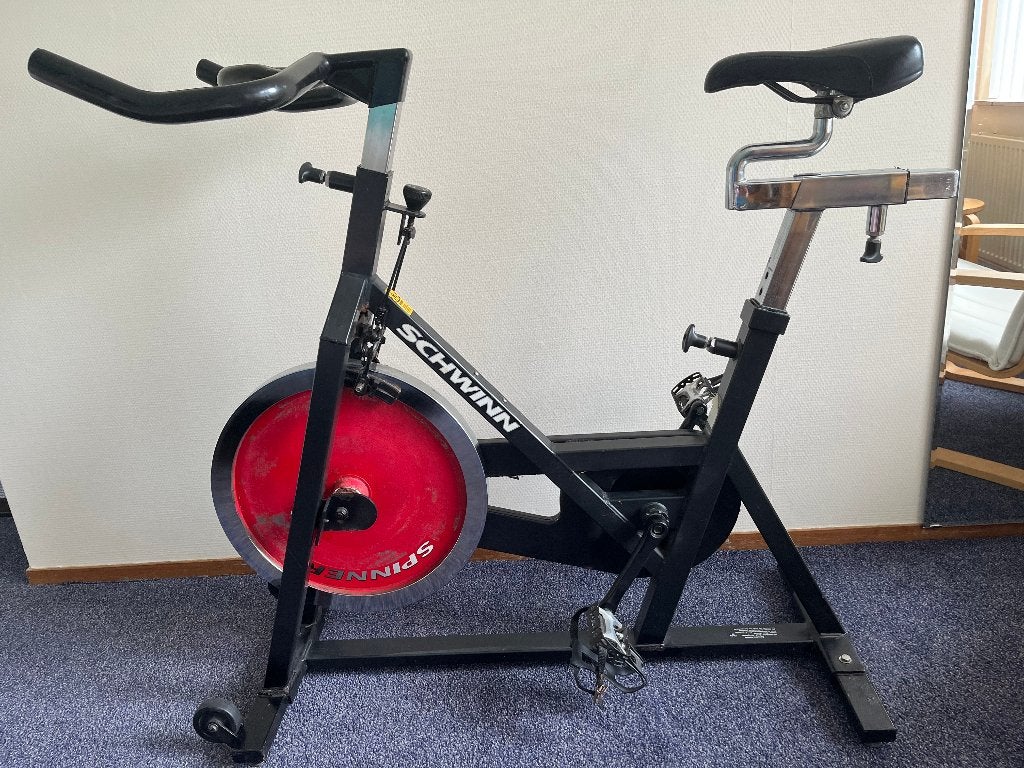 spinningbike, professionele kwaliteit, Ophalen, Gebruikt, Buik, Spinningfiets