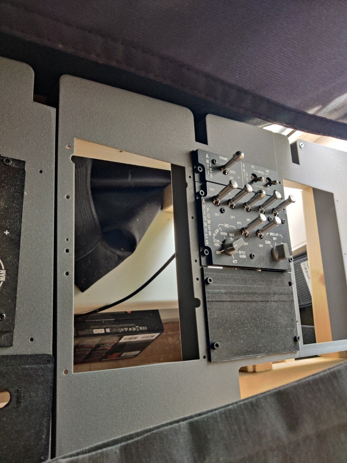 F-16 Rechter Console voor Flight Simulator (met/zonder hout), Ophalen of Verzenden, Nieuw