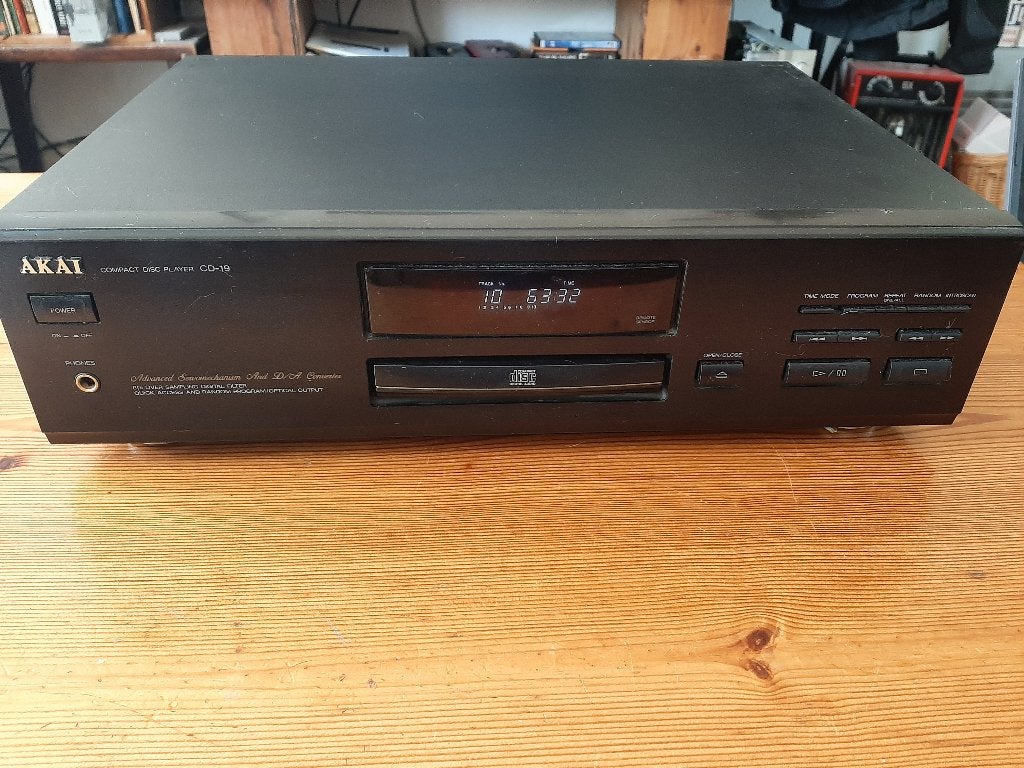 Vintage Akai CD-19 CD-speler, Ophalen, Gebruikt, Overige merken