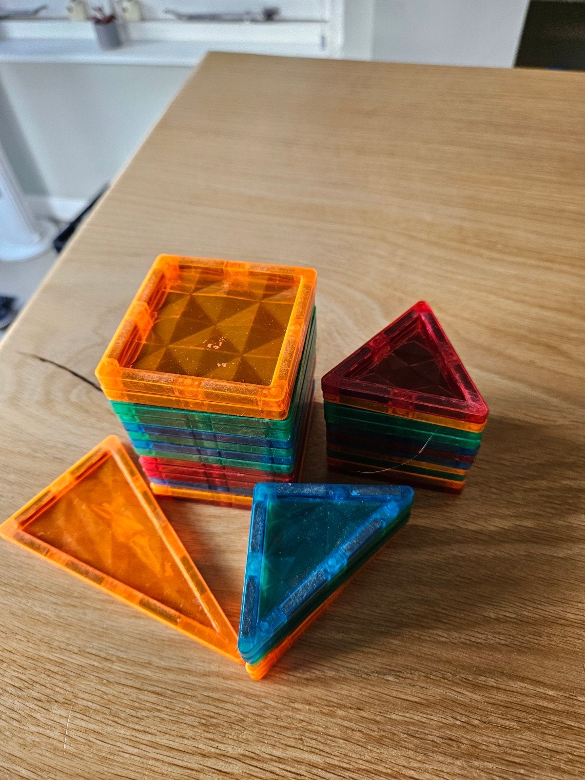 Mumfactory Magnetische Tegels - Bouwplezier voor Kinderen, Ophalen, Gebruikt, Overige merken