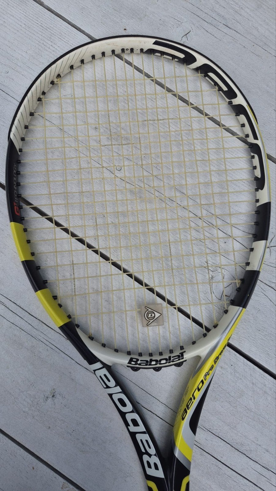 Babolat AeroPro Drive Junior Tennisracket 26 inch, Sport en Fitness, Tennis, Ophalen of Verzenden, Gebruikt, Racket, Babolat