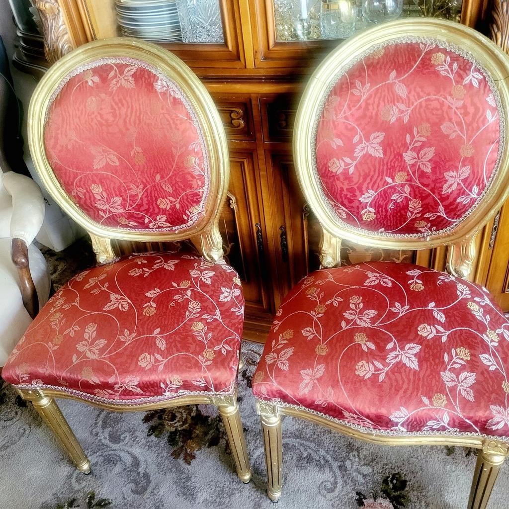 Stoelen, Ophalen, Gebruikt, Rood, Klassiek