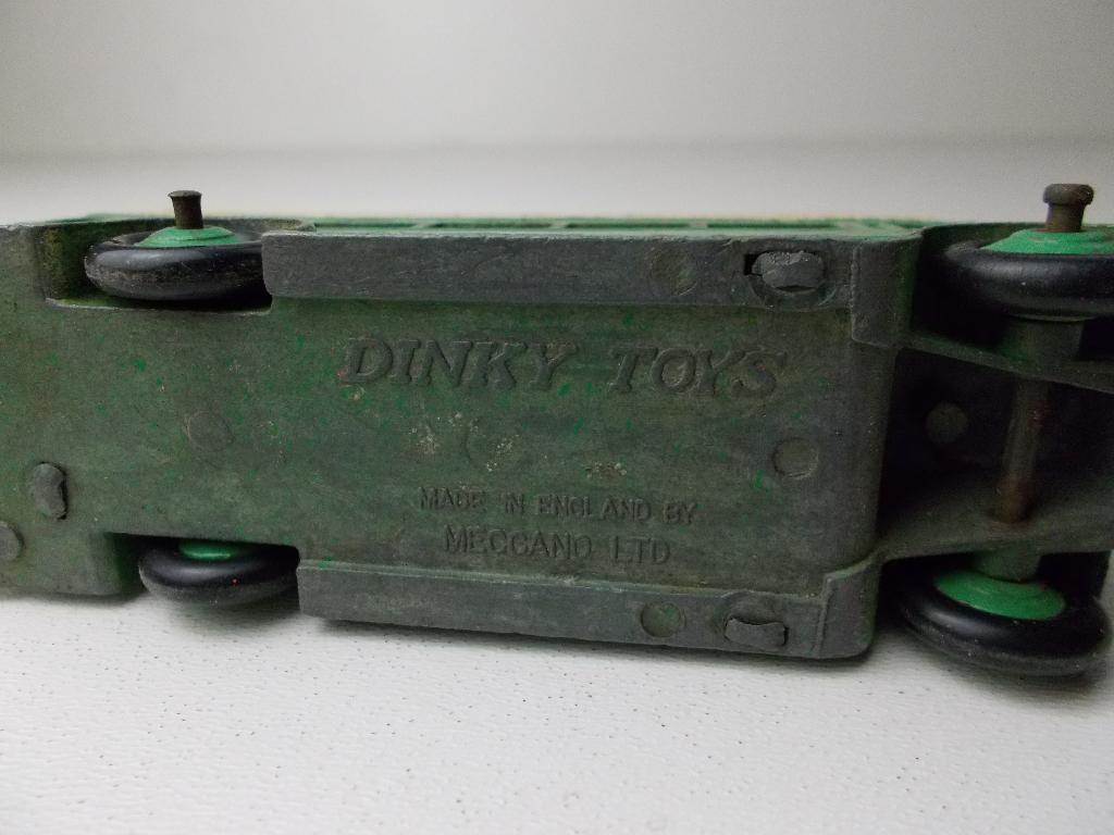 1947 Dinky Toys 29C DOUBLE DECKER "DUNLOP". 1e versie., Ophalen of Verzenden, Gebruikt, Bus of Vrachtwagen, Dinky Toys