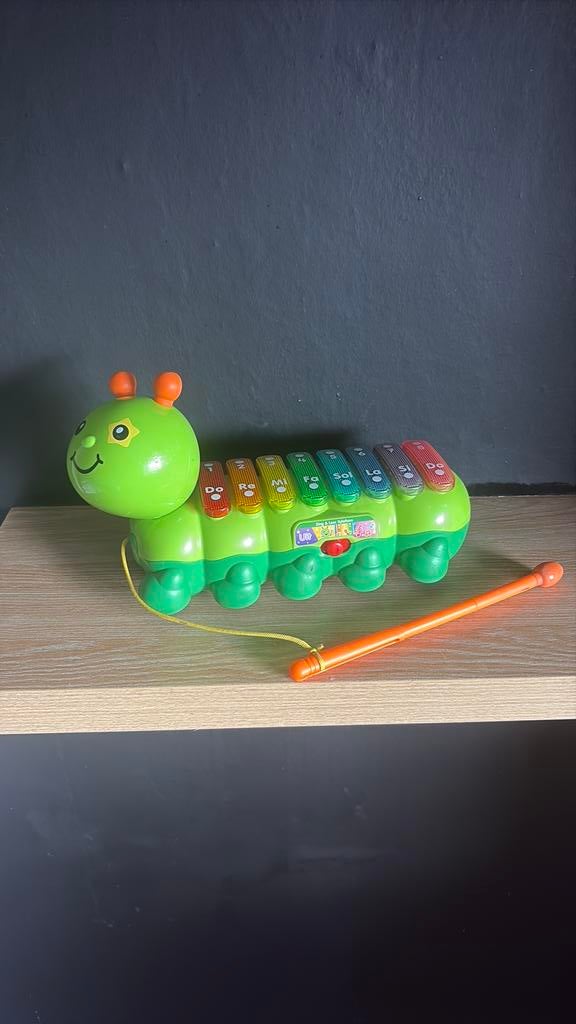 Mooie vtech rups Xylofoon, Ophalen of Verzenden, Gebruikt