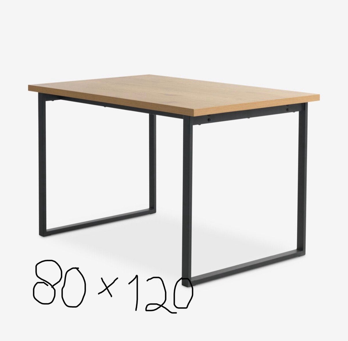 eettafel & salontafel, 100 tot 150 cm, 50 tot 100 cm, Zo goed als nieuw, Vier personen
