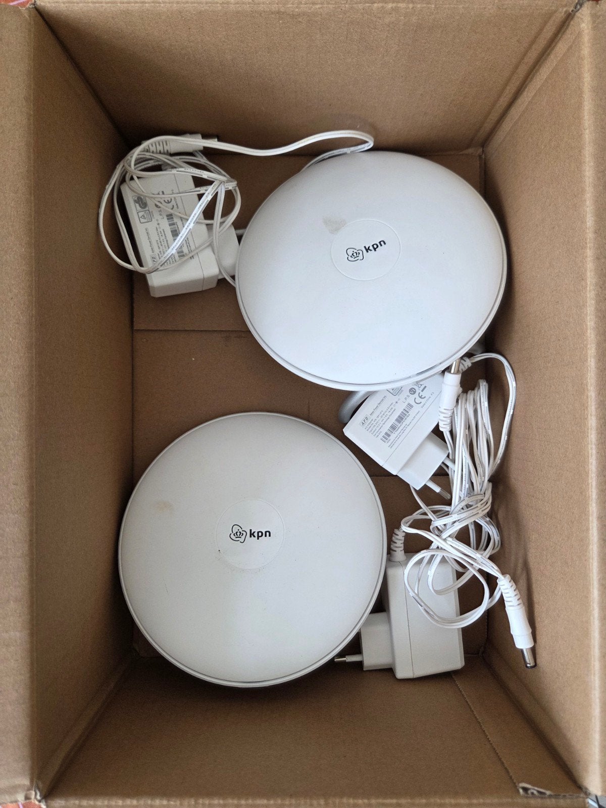 KPN Superwifi Punten (V1) - Set van 2 voor Optimaal Bereik, Ophalen of Verzenden, Gebruikt, KPN
