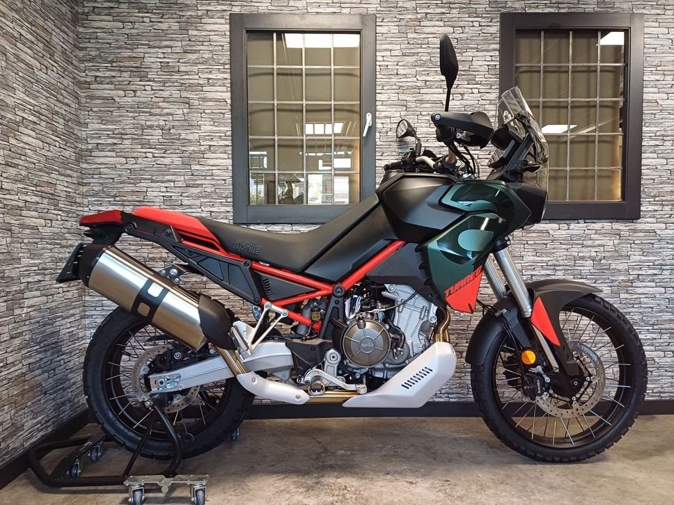 APRILIA TUAREG 660 bj 2026 Groen leverbaar uit voorraad, 2 cilinders, Motorrijbewijs A, Bedrijf, Onbekend