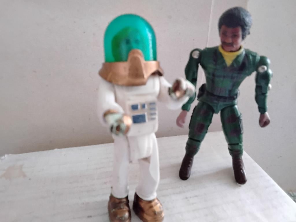 2  VINTAGE  FIGUURTJE,S  JAREN  80, Ophalen of Verzenden, Zo goed als nieuw