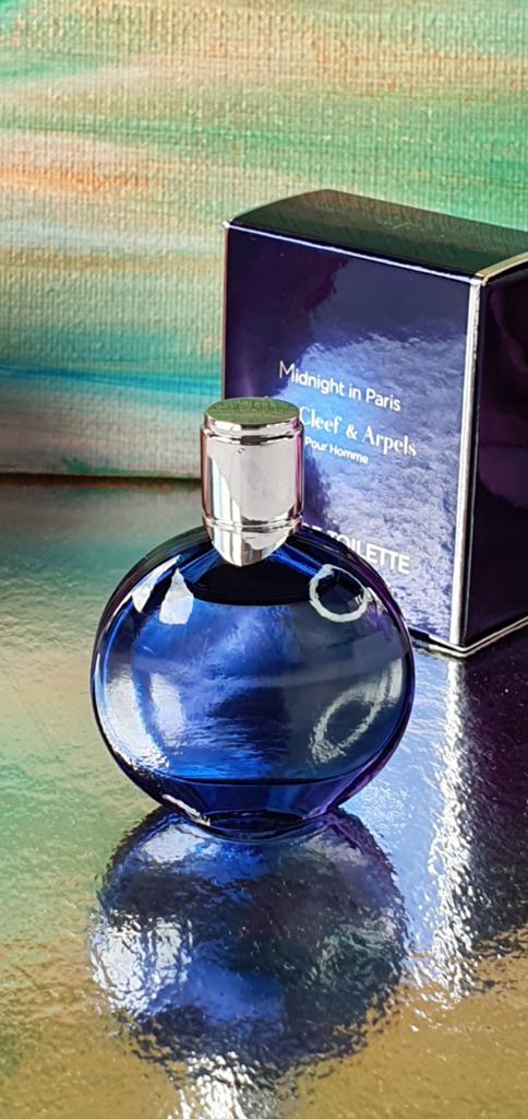 Midnight in Paris Van Cleef & Arpels 4,5 ml parfum miniature, Verzamelen, Ophalen of Verzenden, Parfumfles