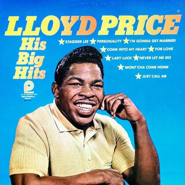 Lloyd Price  His Big Hits  lp, LP, Gebruikt, Ophalen of Verzenden, Beschermende buitenhoes