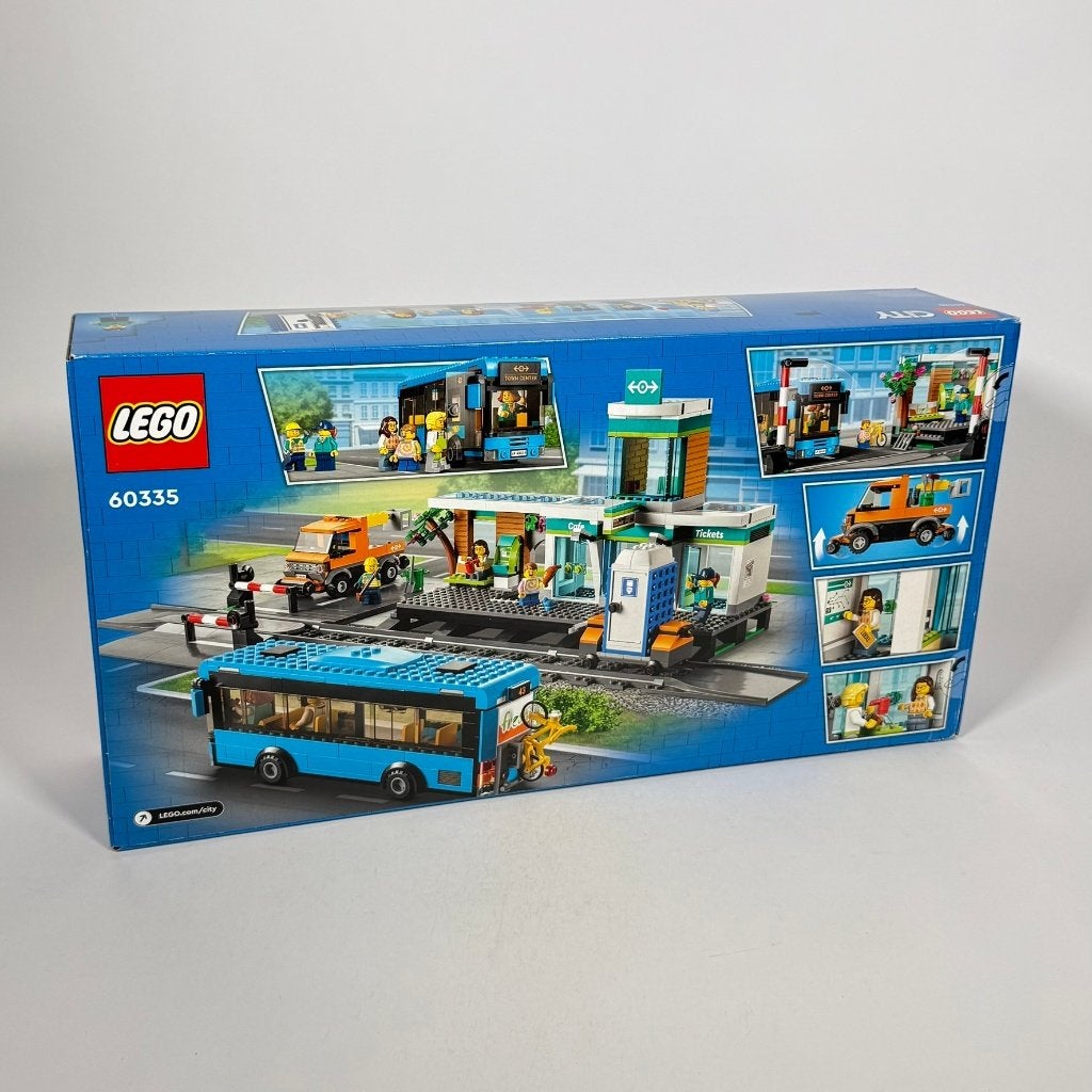 LEGO City 60335 Treinstation – Nieuw, City, Lego, Nieuw, Ophalen of Verzenden