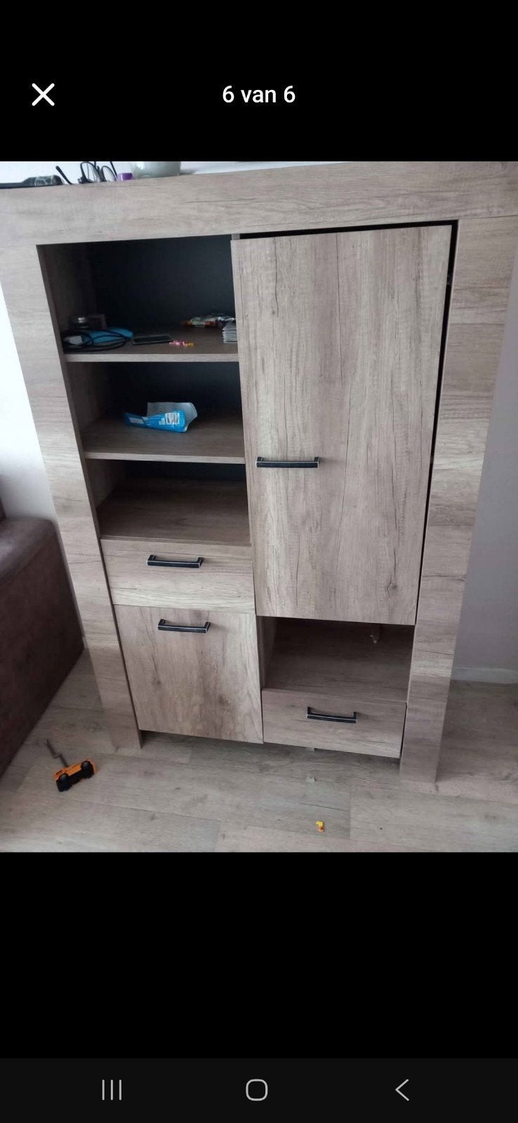 Kast en salontafel set - Modern en functioneel, Ophalen, Gebruikt, 75 – 100, Modern