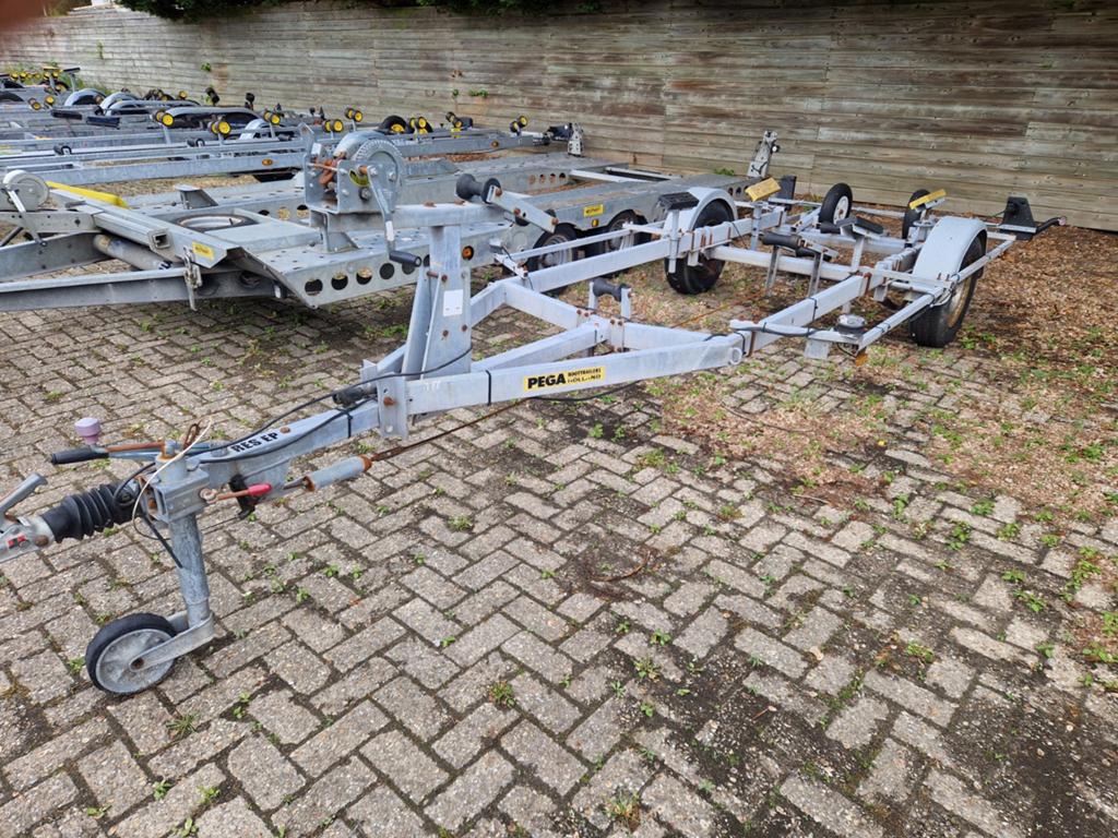 Pega Z1350/565 met kenteken. !!!, Watersport en Boten, Boottrailers, Ophalen, Minder dan 1500 kg, Gebruikt, Overige typen