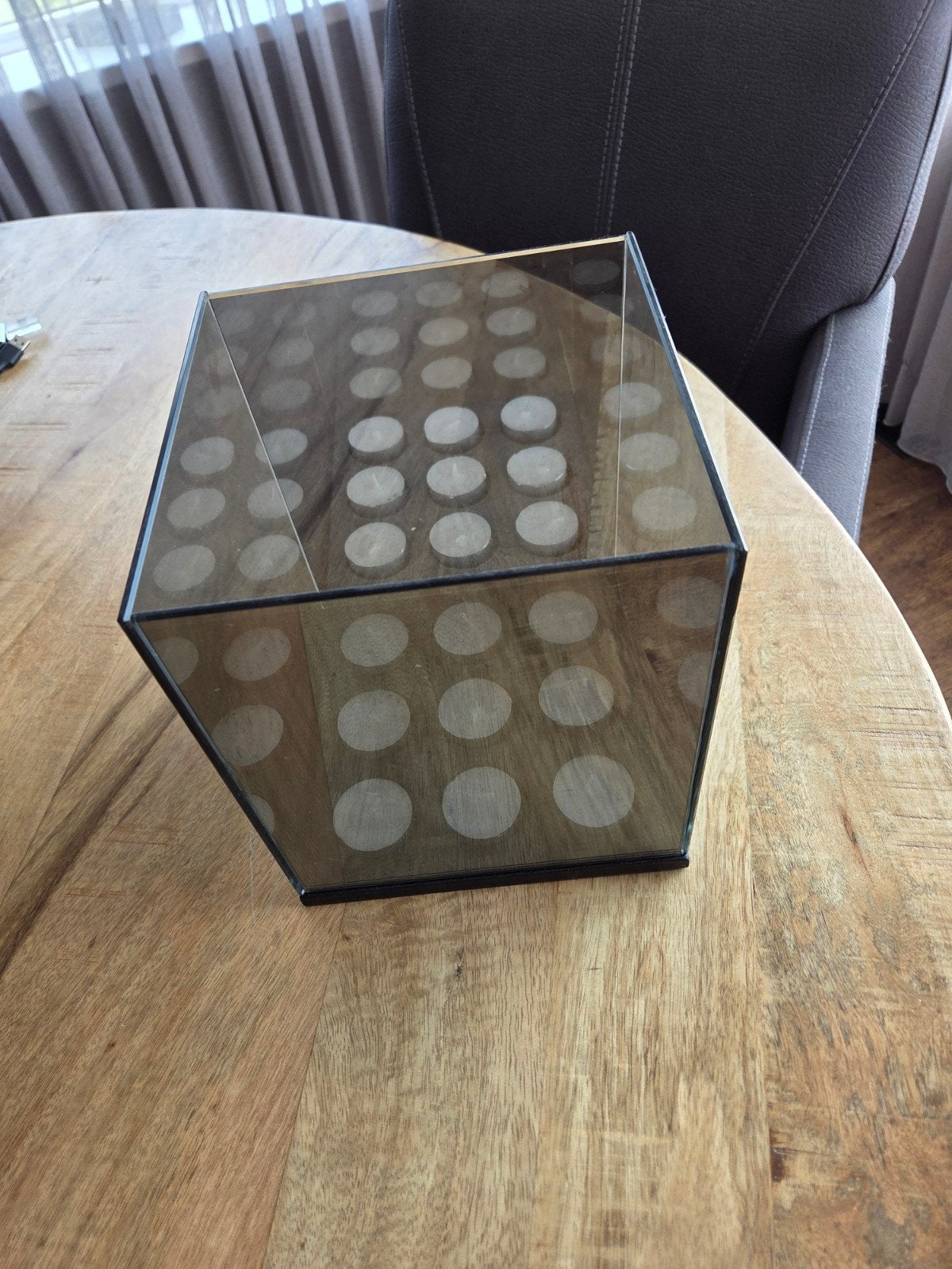 Infinity waxinelichthouder voor 9 lichtjes, Ophalen of Verzenden, Zo goed als nieuw, Waxinelichthouder