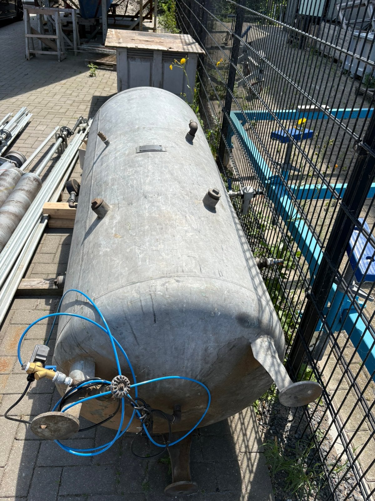 Buffervat 1000L compressor luchttank, 100 liter of meer, Ophalen, Gebruikt