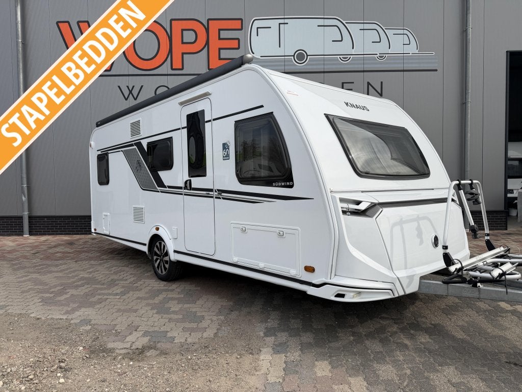 Knaus Sudwind 60 Years 580 QS MOVER CAS.LUIFEL FIETSDR., Bedrijf, Overige typen, Knaus, Fietsenrek
