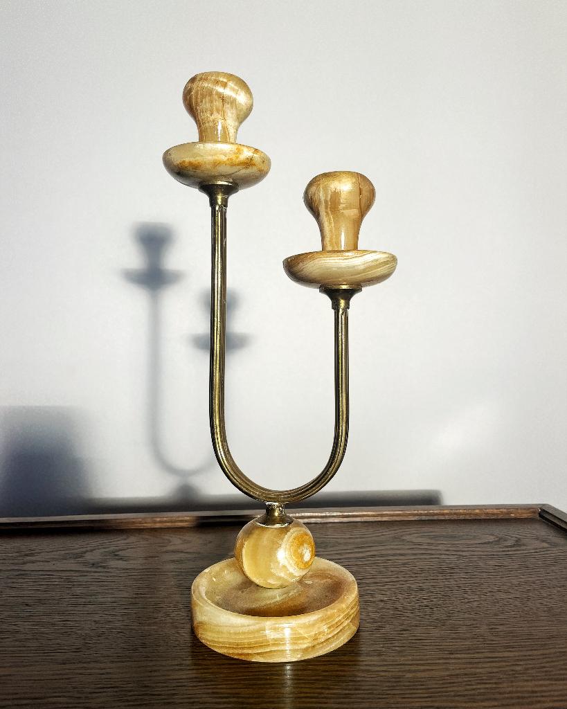 Onyx kaarsenstandaard, Verzenden