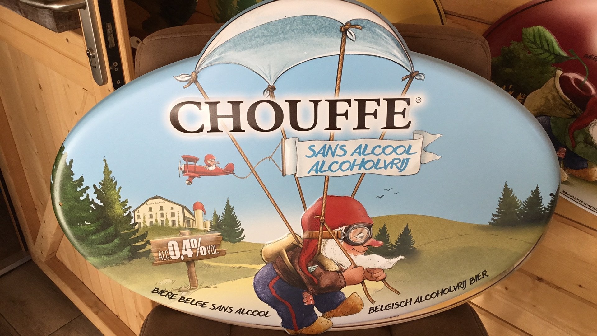 Bord la chouffe, Eén persoon, Ticket of Toegangskaart