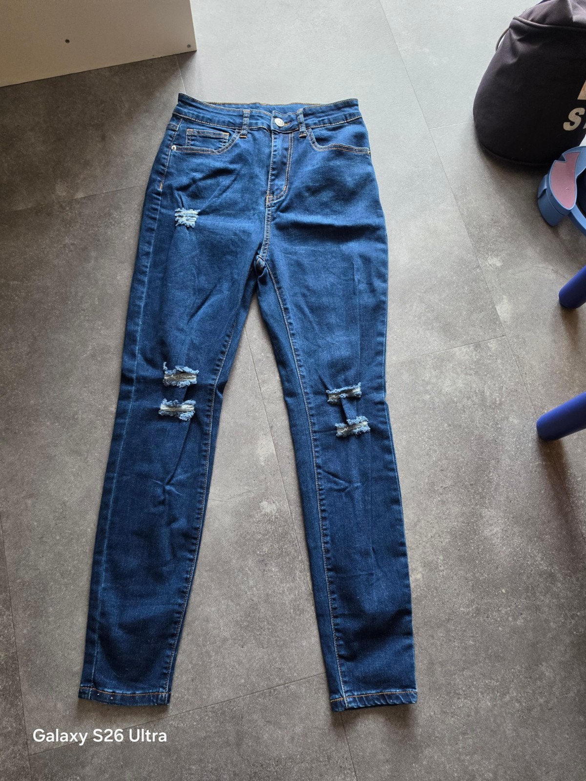 spijkerbroek, Blauw, Nieuw, Ophalen of Verzenden, W30 - W32 (confectie 38/40)