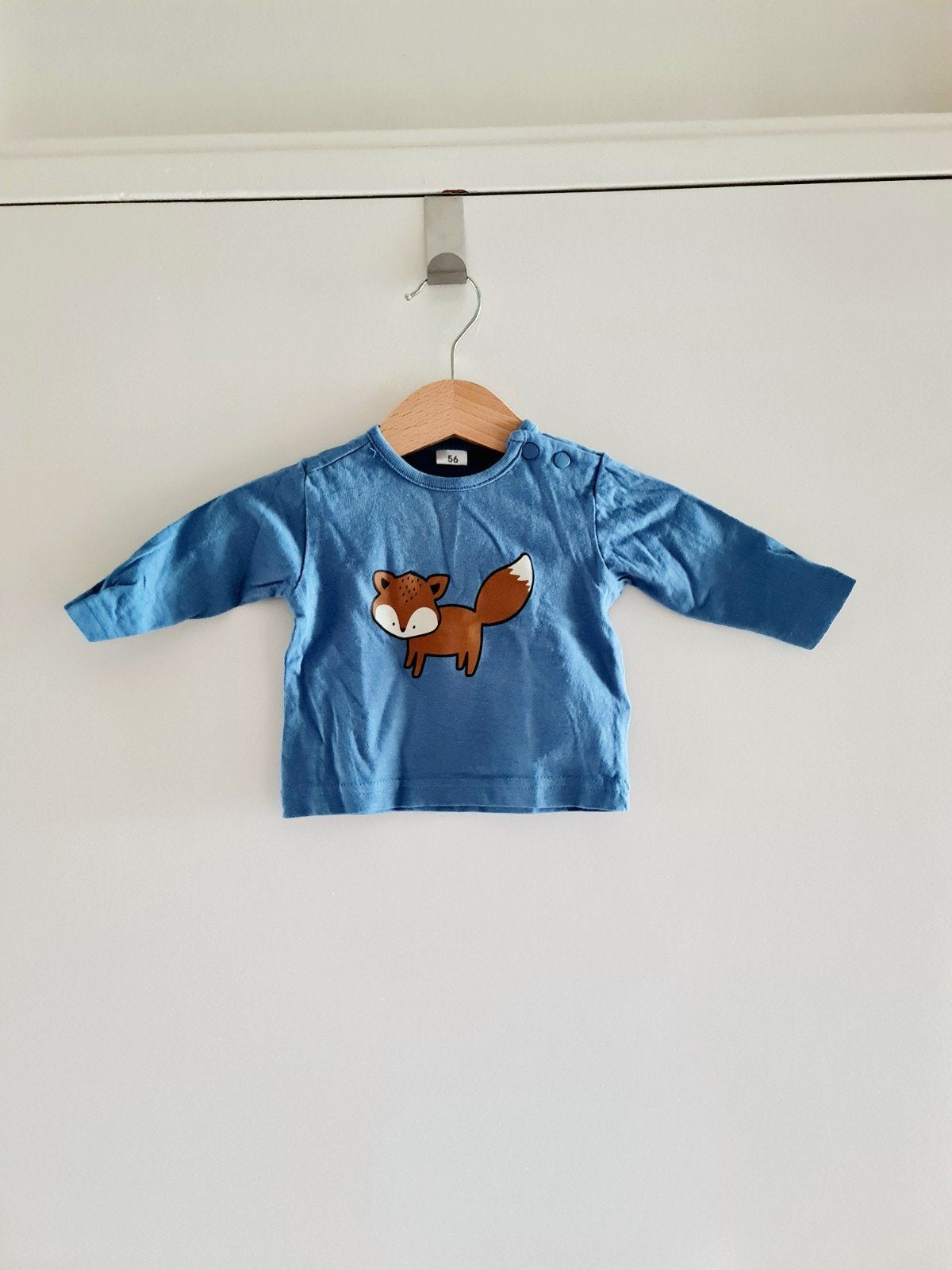 Longsleeve 'vos' maat 56, Zeeman, Ophalen of Verzenden, Zo goed als nieuw, Jongetje