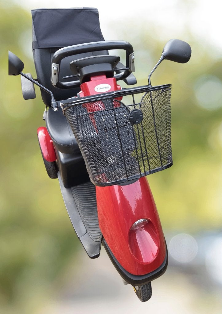 Scootmobiel comfortabel trophy 6, Ophalen, Zo goed als nieuw, 16 km/u of meer, 46 km of meer