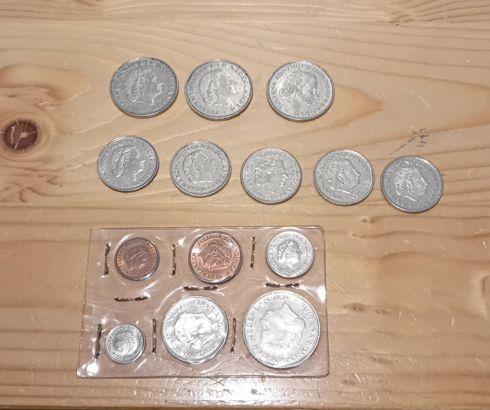Nederlands geld met afbeelding Koningin Juliana, Ophalen of Verzenden