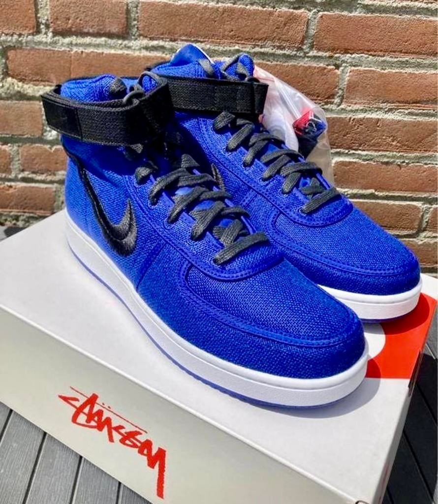 Nike Stussy Vandal hi royal blue 42.5 retro dunk af1 new, Kleding | Heren, Schoenen, Nieuw, Sneakers of Gympen, Verzenden, Blauw