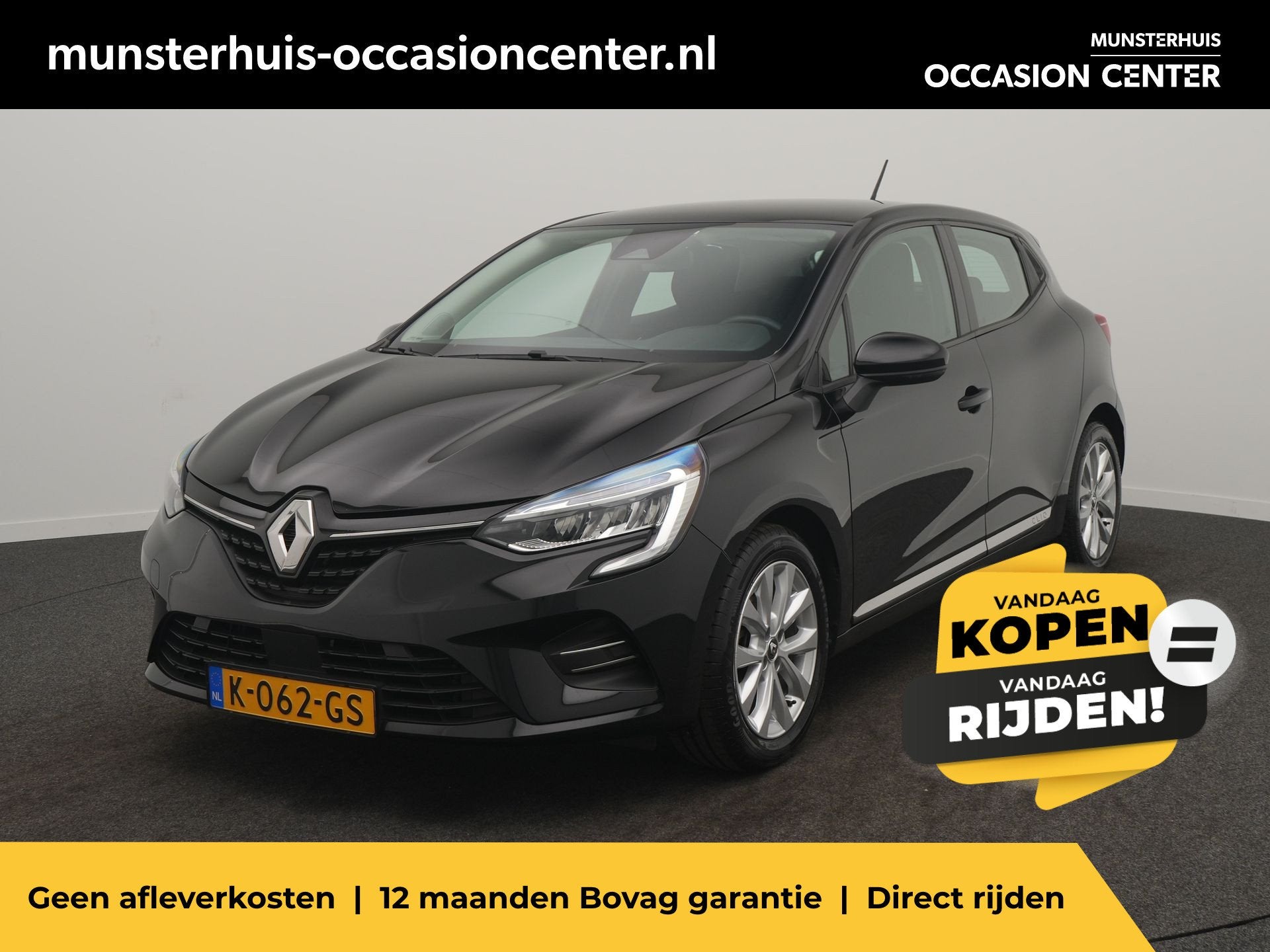 Renault Clio TCe 100 Bi-Fuel Zen - RIJKLAARPRIJS - LPG-G3 -, Voorwielaandrijving, 12 maanden, Origineel Nederlands, Bedrijf