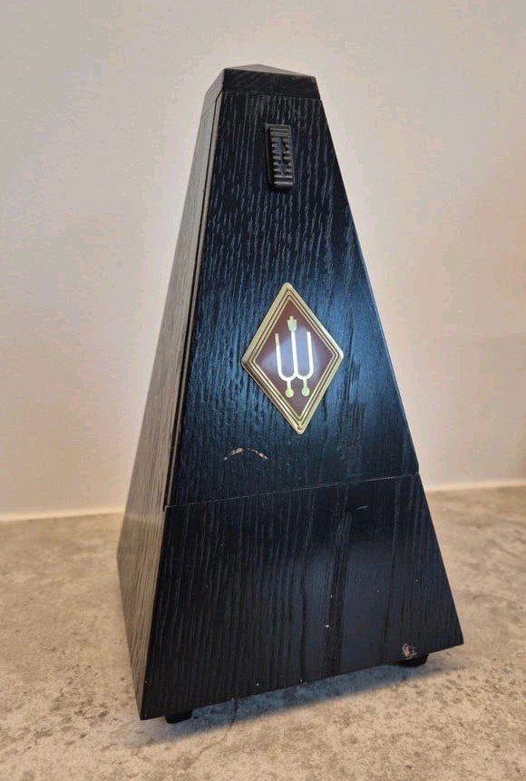 Metronoom (Wittner), zwart hout, Ophalen of Verzenden, Gebruikt