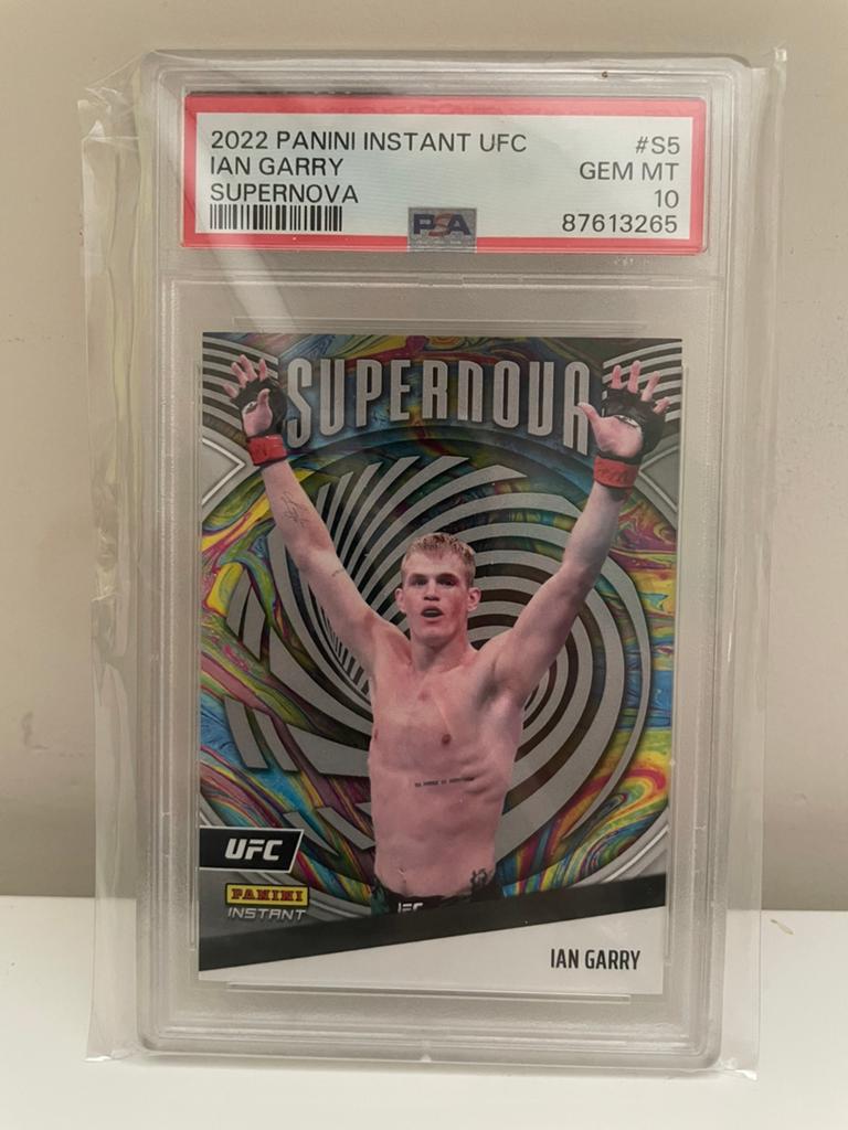 Ian Garry UFC PSA 10 1/1232 Panini Instant Supernova, Verzenden, Zo goed als nieuw, Plaatje