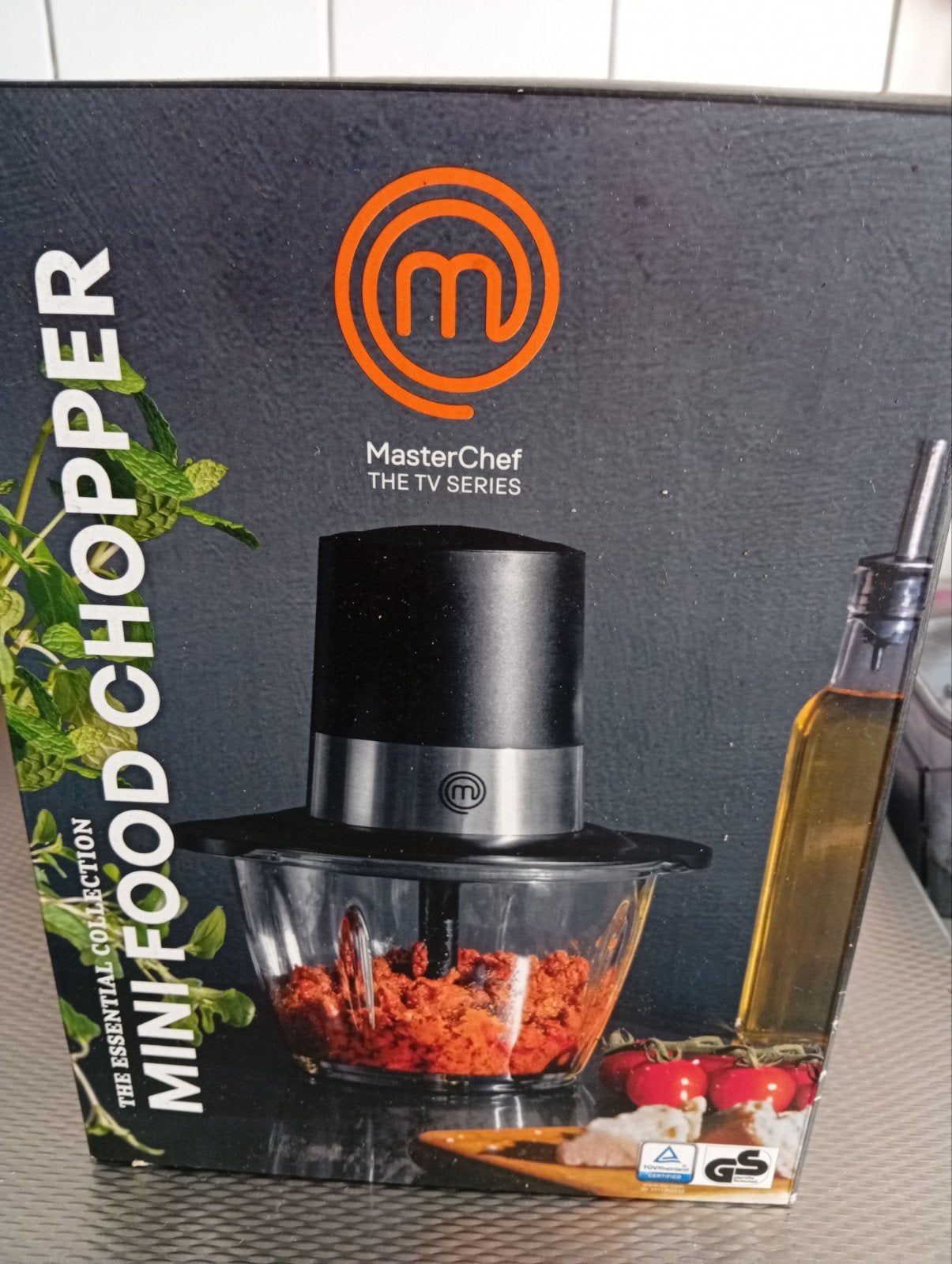 MasterChef Mini Food Chopper 300W - Compact en Krachtig, Nieuw, Ophalen of Verzenden, Vaatwasserbestendig, Minder dan 1 liter