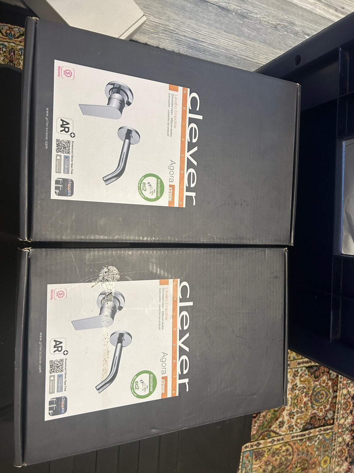 Nieuwe kranen voor badkamer of toilet, Ophalen of Verzenden, Nieuw, Chroom, Kraan