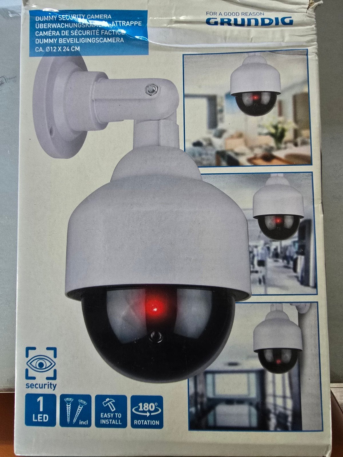 Dummy camera - Afschrikking zonder alarmsysteem. Nieuw, Audio, Tv en Foto, Videobewaking, Ophalen of Verzenden