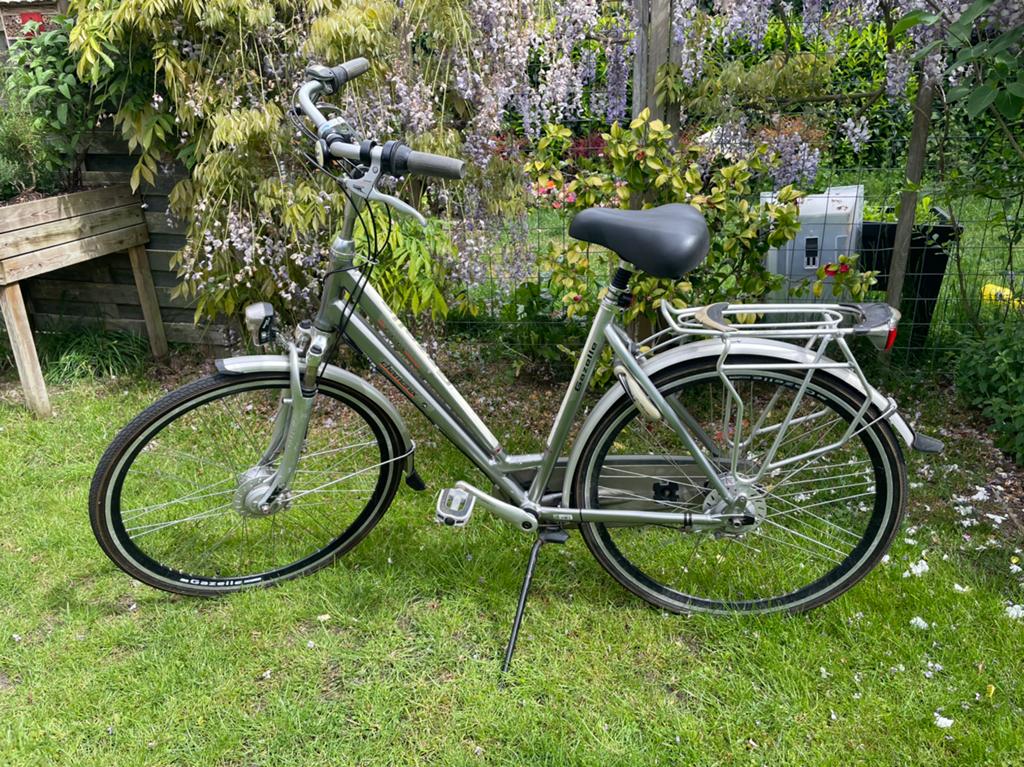 Gazelle Damesfiets 28 inch - 8 versnelling - framemaat 53, Fietsen en Brommers, Fietsen | Dames | Damesfietsen, Ophalen, Gebruikt