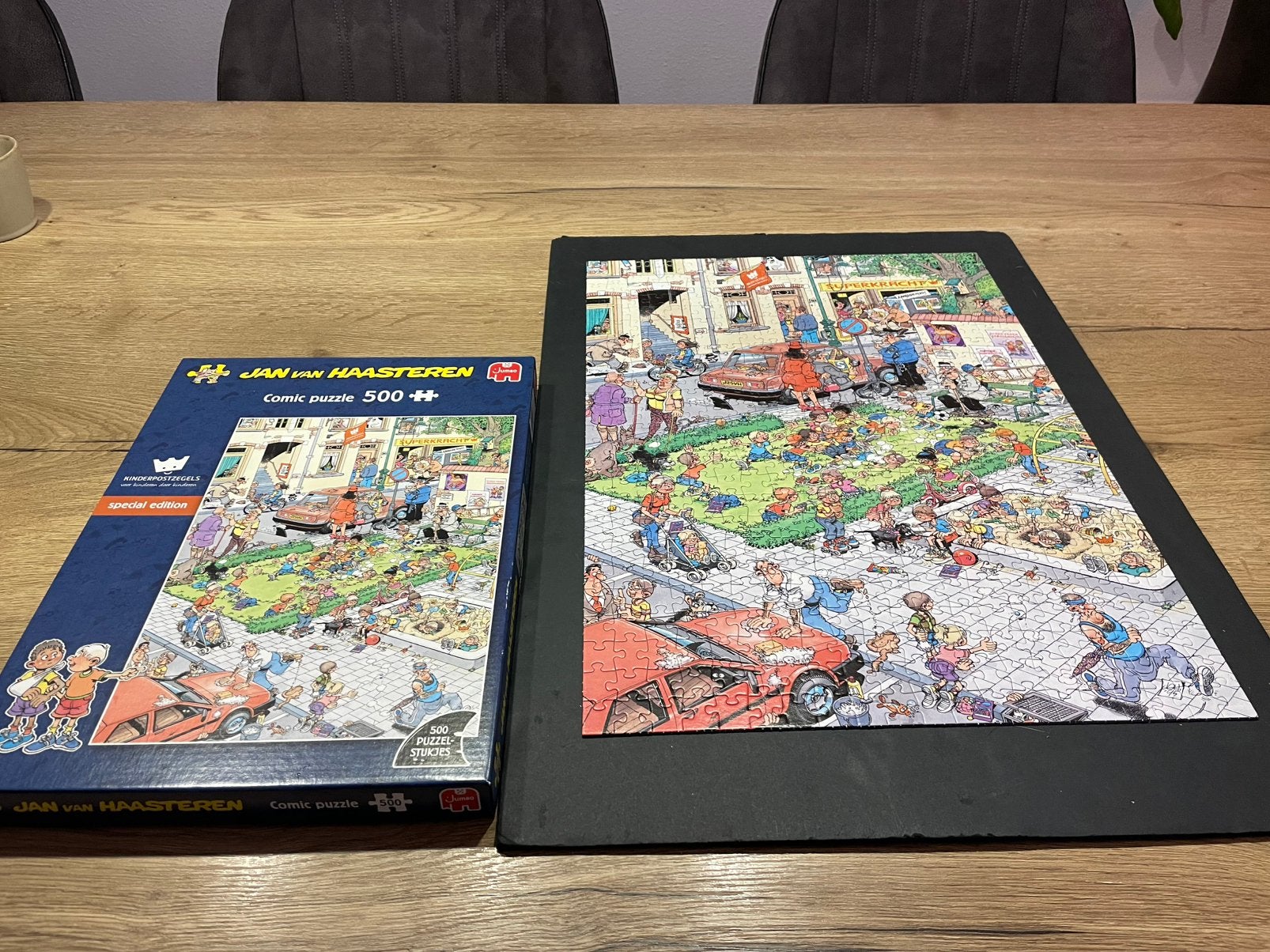 Puzzel Jan van Haasteren 500 stukjes, Ophalen of Verzenden, 500 t/m 1500 stukjes, Zo goed als nieuw