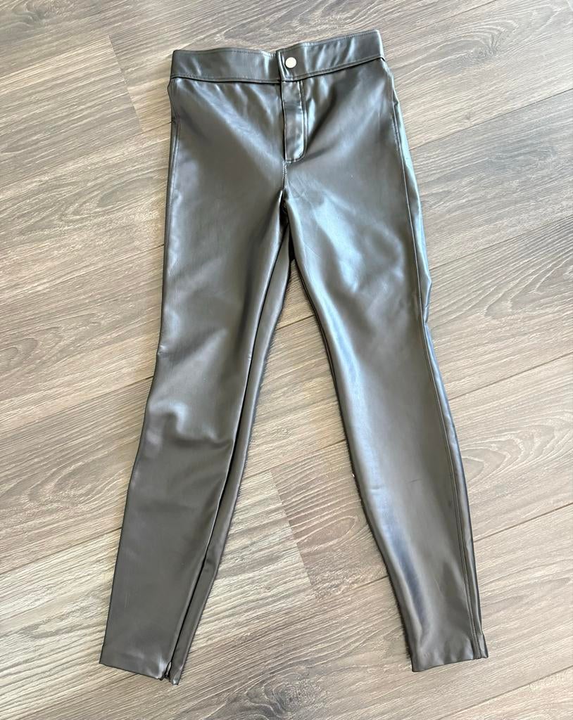 Zara Faux leren legging maat M, Kleding | Dames, Legging, Zwart, Maat 40/42 (M), Ophalen of Verzenden