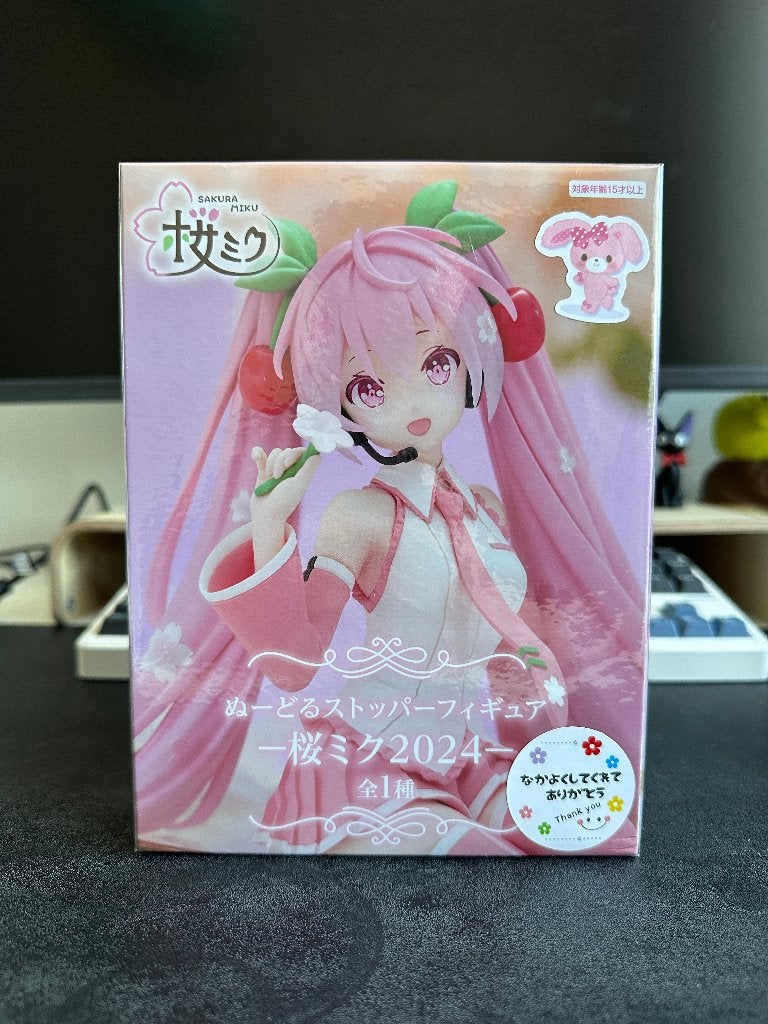 Hatsune Miku - Sakura Miku 2024 Noodle Stopper Figure, Verzenden, Nieuw