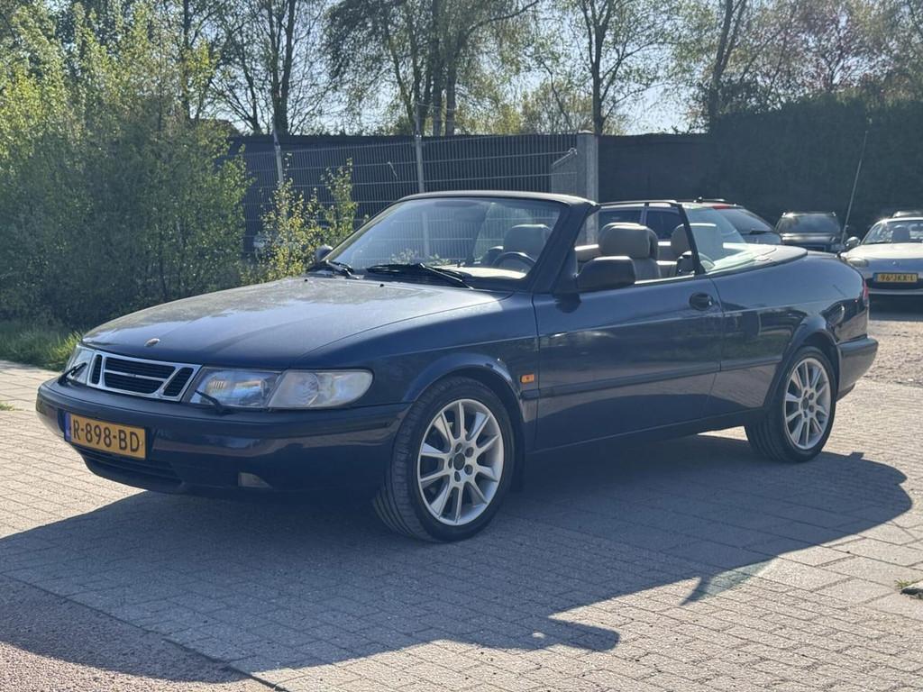Saab 900 Cabrio 2.3 SE LEDER STOELVERWARMING BLUETOOTH, Gebruikt, 4 cilinders, Leder, Handgeschakeld