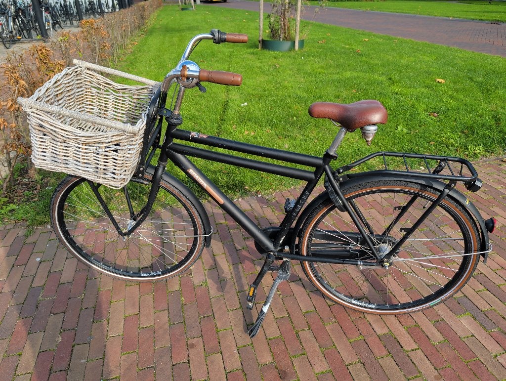 Sparta Pickup Classic herenfiets / transportfiets 53 cm, Ophalen, Terugtraprem, Sparta, Gebruikt
