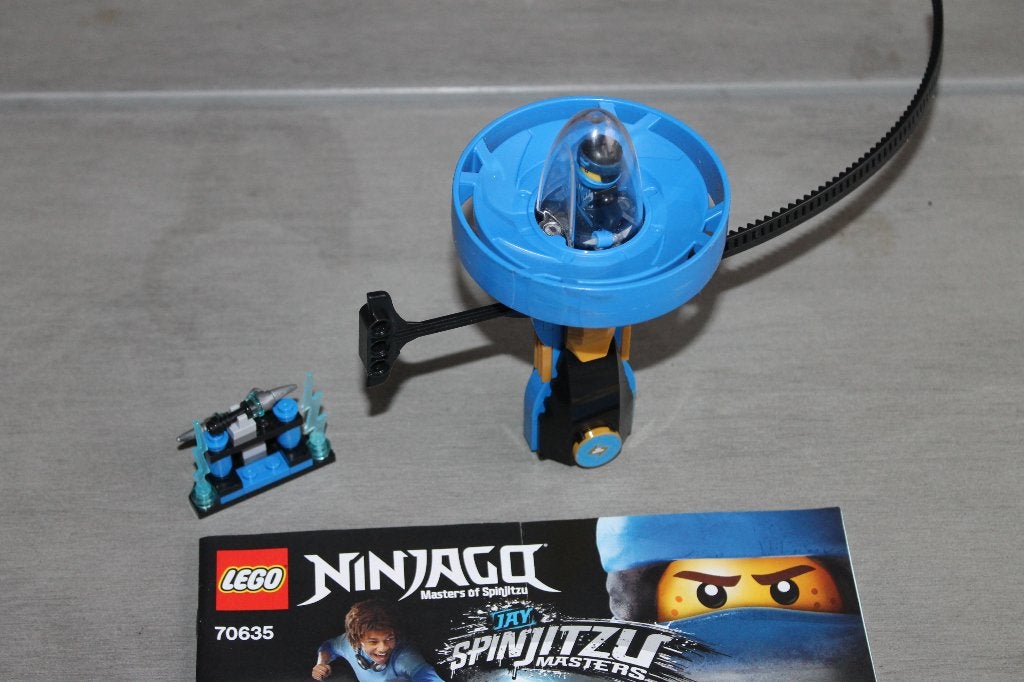 lego Ninjago spinjutzu master Jay 70635, Lego, Ophalen of Verzenden, Zo goed als nieuw, Inclusief instructies