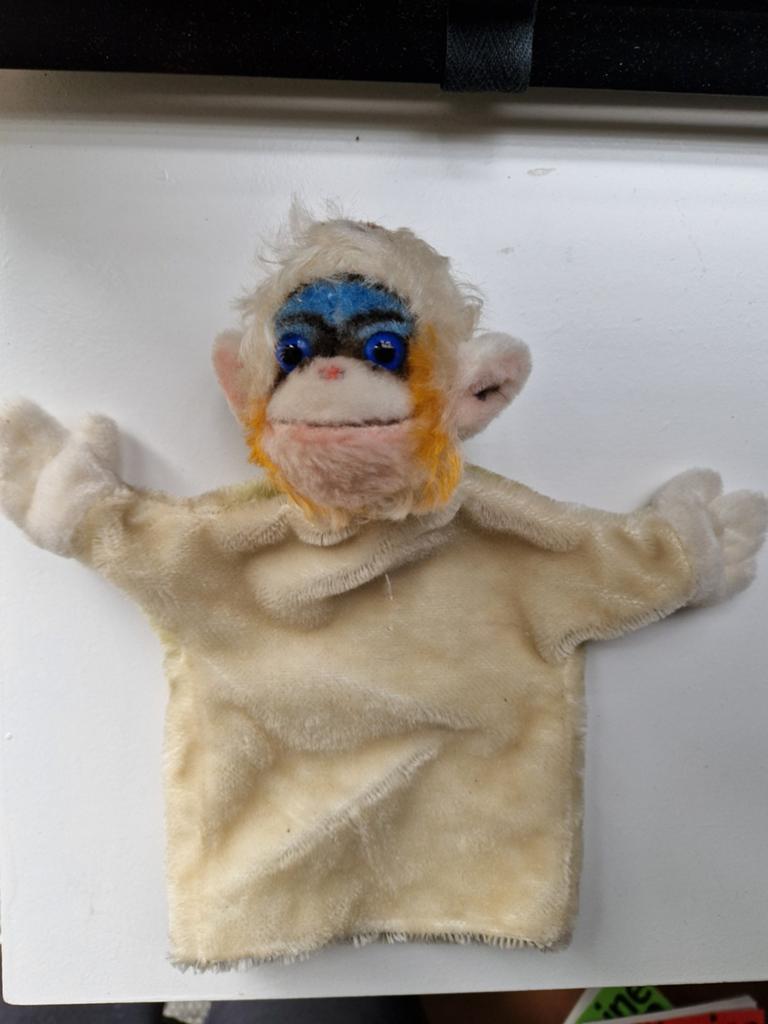 Vintage Steiff Mungo Aap Handpop Mohair Jocko, Ophalen of Verzenden, Gebruikt, Overige typen