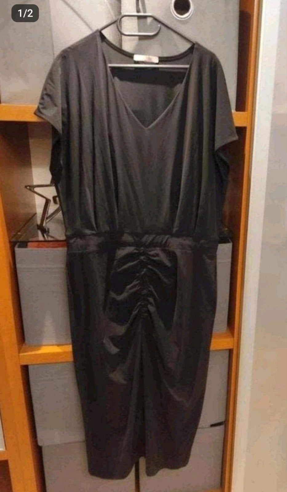 Studio Anneloes travelstof zwart xxl, Kleding | Dames, Ophalen of Verzenden, Zo goed als nieuw, Maat 46/48 (XL) of groter, Zwart