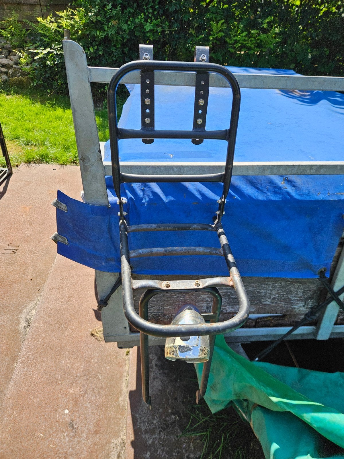 Stevige bagagedrager, transportrek voorop de fiets, Ophalen, Gebruikt