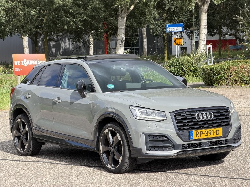 Audi Q2 1.4 TFSI S-Line Edition #1 Pano B&O Virtual ACC Sfee, Auto's, Automaat, Dealer onderhouden, Gebruikt, 4 cilinders