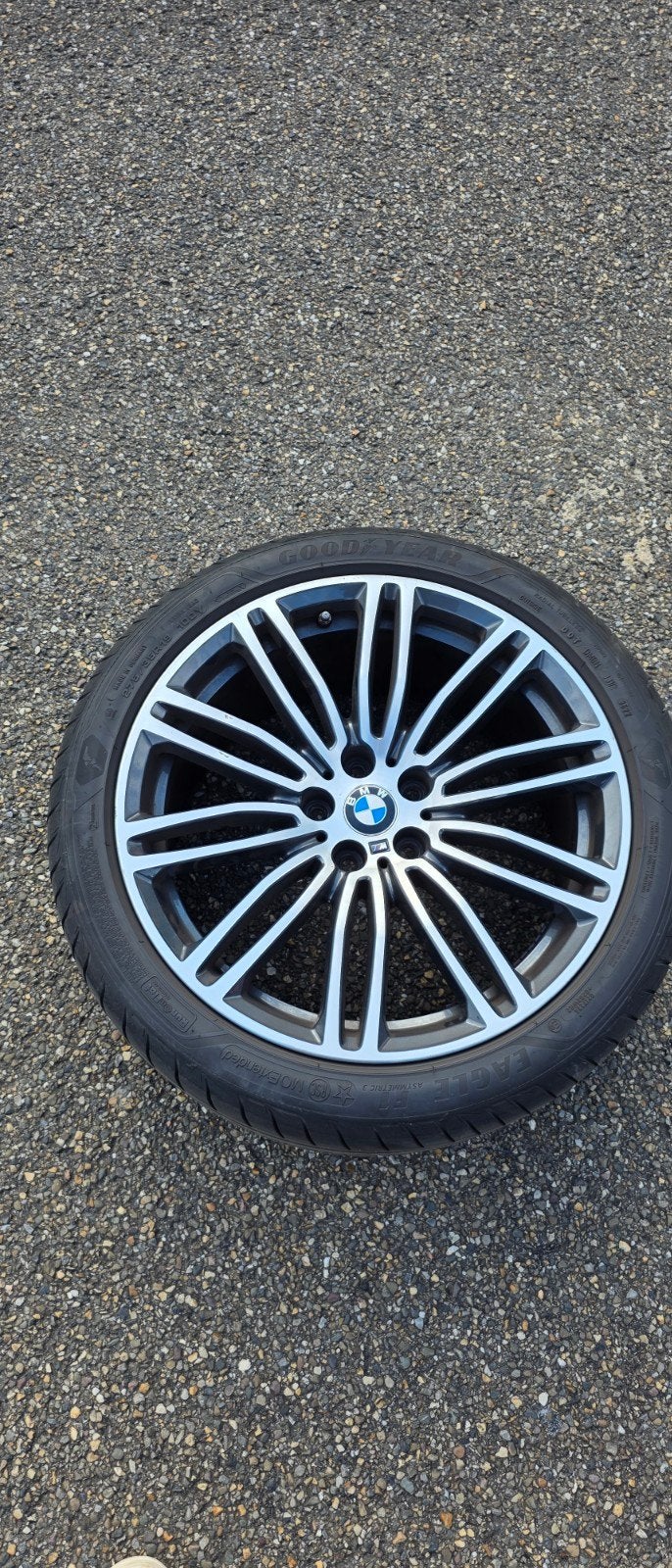 4x BMW 664M 19 inch velgen met zomerband - 275/35R19, Gebruikt, 275 mm, Banden en Velgen, Personenwagen